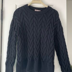 Philosophy Black Knit Sweater